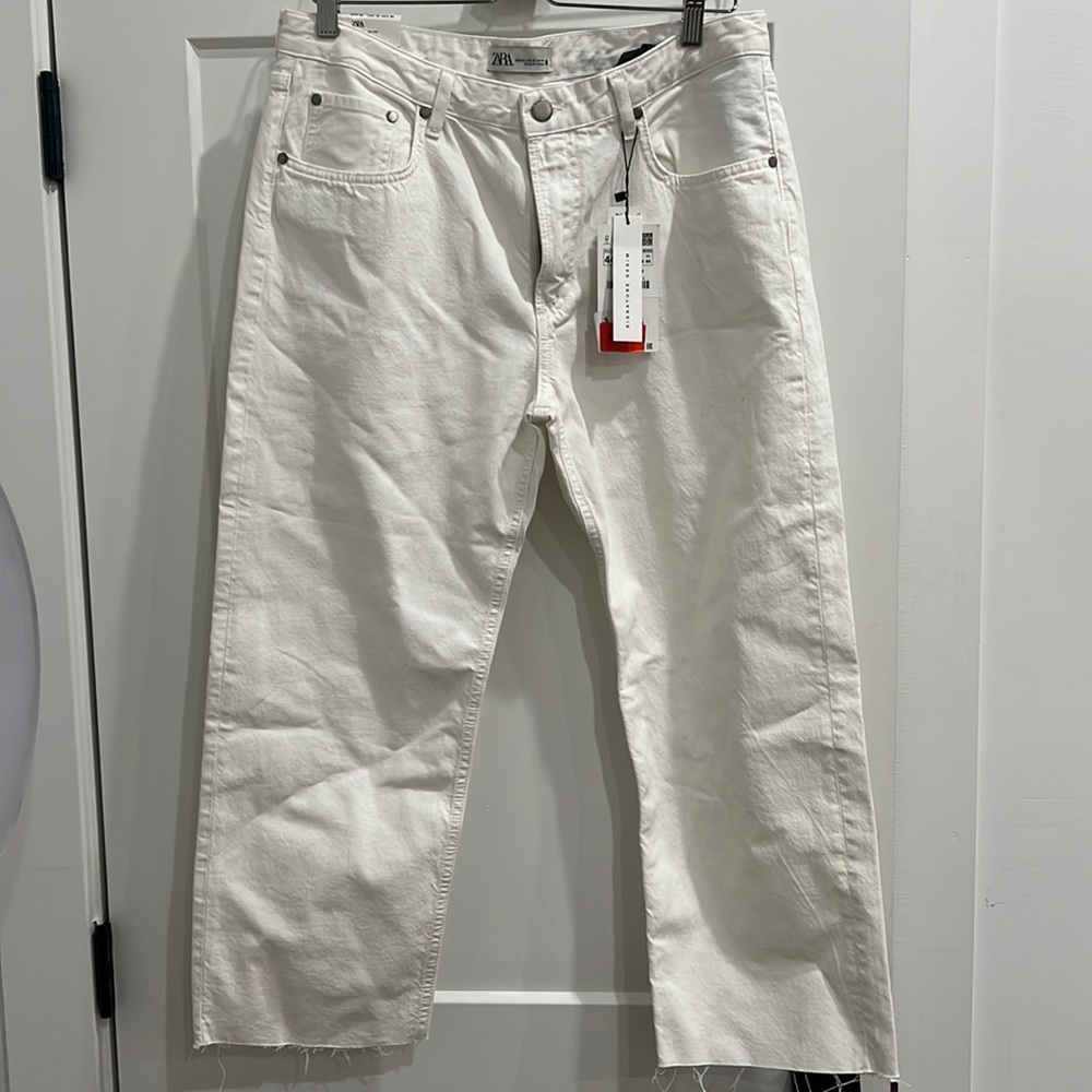 White Zara jeans
